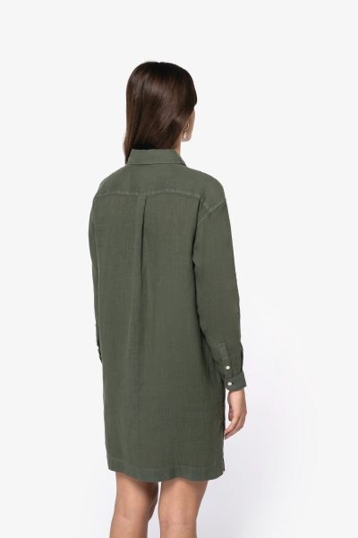 Robe chemise en lin femme – Image 4