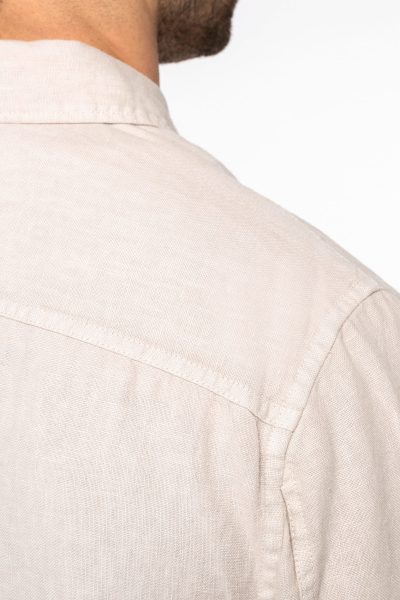 Surchemise délavée en lin homme – Image 12