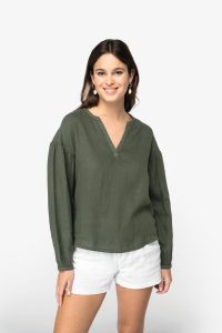 Blouse en lin femme