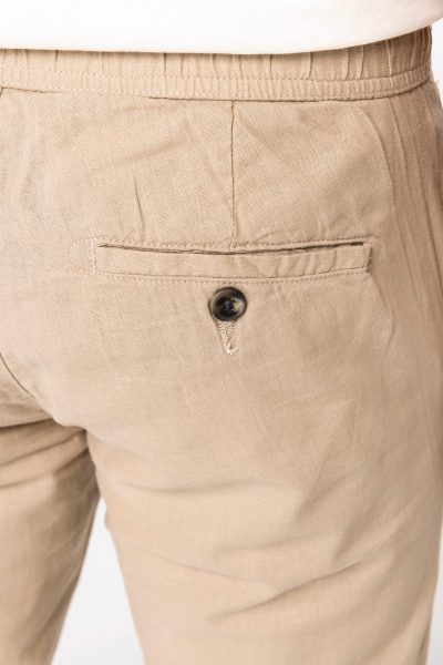 Pantalon écoresponsable en lin et coton bio homme – Image 5