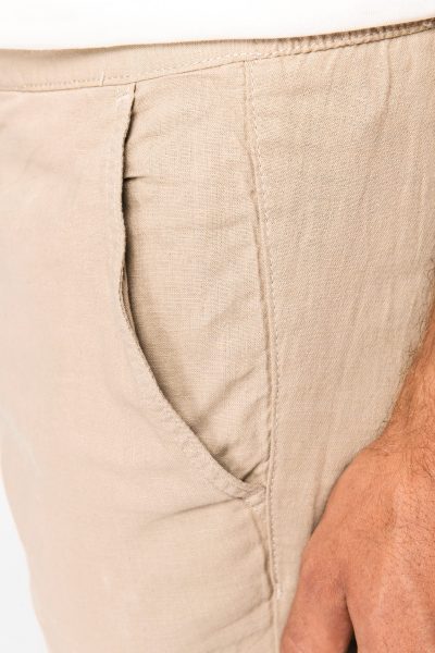 Pantalon écoresponsable en lin et coton bio homme – Image 7