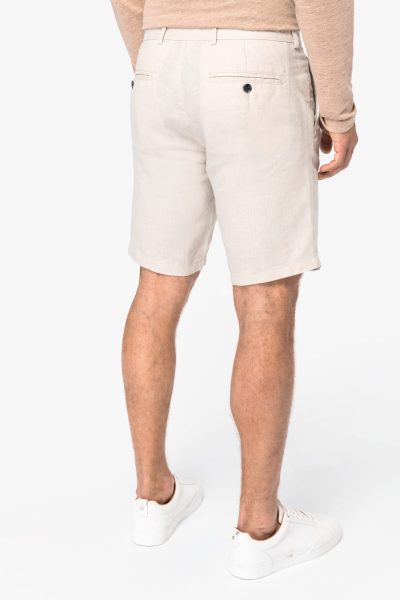 Bermuda en lin homme – Image 3