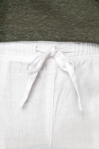 Pantalon délavé en lin femme – Image 5
