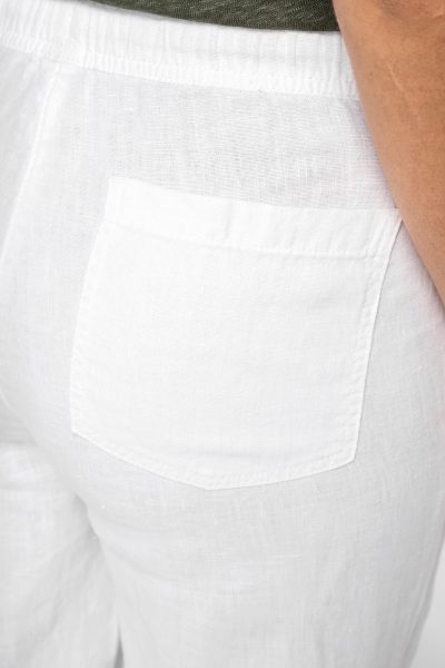 Pantalon délavé en lin femme – Image 6