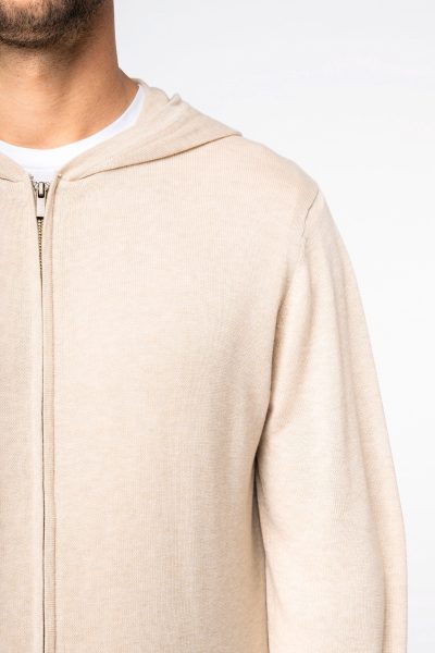 Pull écoresponsable à capuche en lyocell homme – Image 6