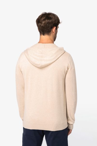 Pull écoresponsable à capuche en lyocell homme – Image 4