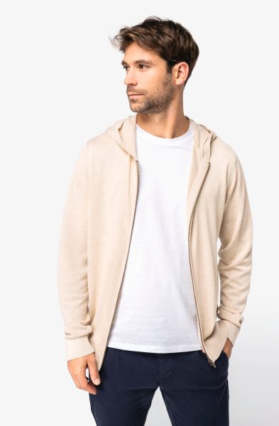 Pull écoresponsable à capuche en lyocell homme – Image 3