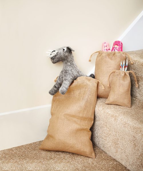Sac à cordelette en jute – Image 3