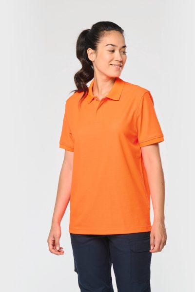 Polo unisexe écoresponsable coton/polyester – Image 6