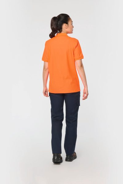 Polo unisexe écoresponsable coton/polyester – Image 9