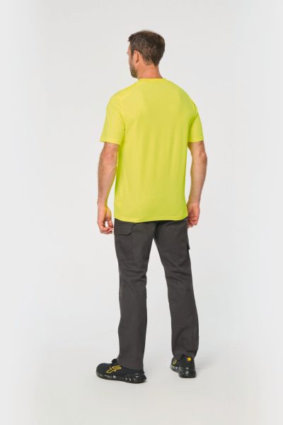 T-shirt unisexe écoresponsable coton/polyester – Image 3