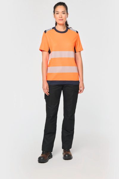 T-shirt de sécurité recyclé manches courtes unisexe – Image 13