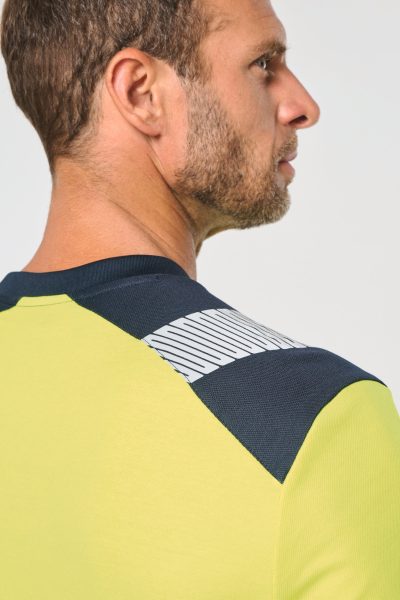 T-shirt de sécurité recyclé col rond manches longues unisexe – Image 8