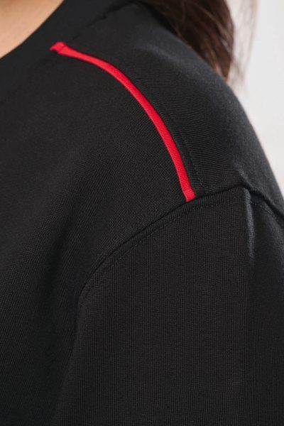 Sweat-shirt Day To Day zip poche contrastée unisexe – Image 14