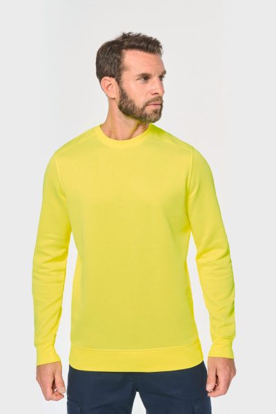 Sweat-shirt unisexe écoresponsable polyester/coton – Image 2