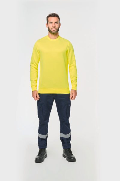 Sweat-shirt unisexe écoresponsable polyester/coton – Image 4