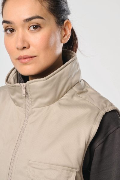 Gilet polycoton multipoches rembourré unisexe – Image 14