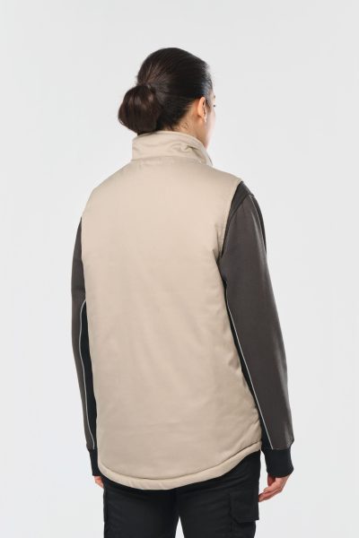 Gilet polycoton multipoches rembourré unisexe – Image 11