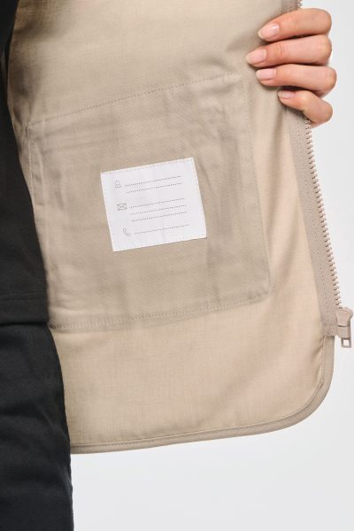 Gilet polycoton multipoches doublé unisexe – Image 18