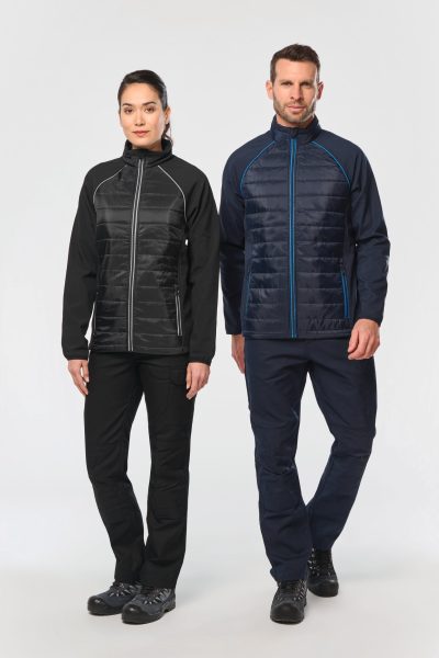 Veste Day To Day bi-matière unisexe – Image 8