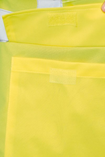 Gilet de sécurité haute visibilité recyclé avec zip unisexe – Image 7