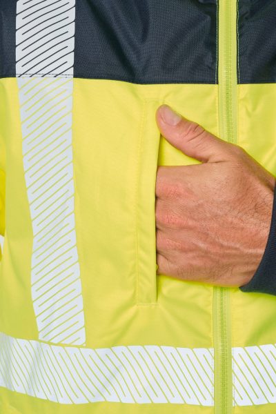 Parka de sécurité recyclée 4 en 1 unisexe – Image 34
