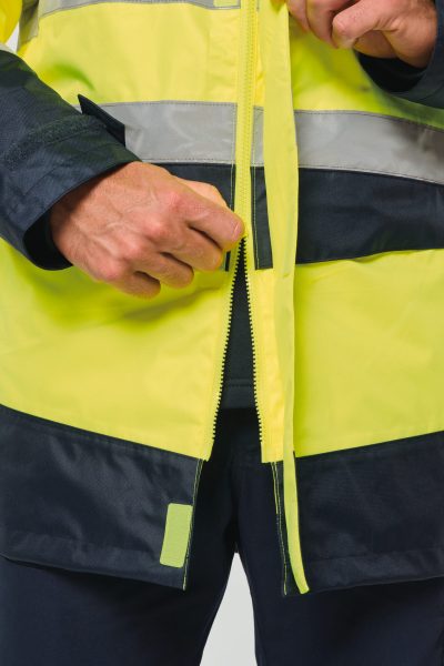 Parka de sécurité recyclée 4 en 1 unisexe – Image 15