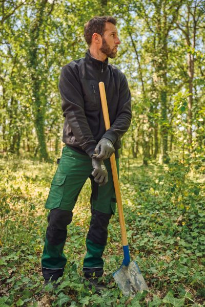 Polaire écoresponsable col zippé unisexe – Image 20