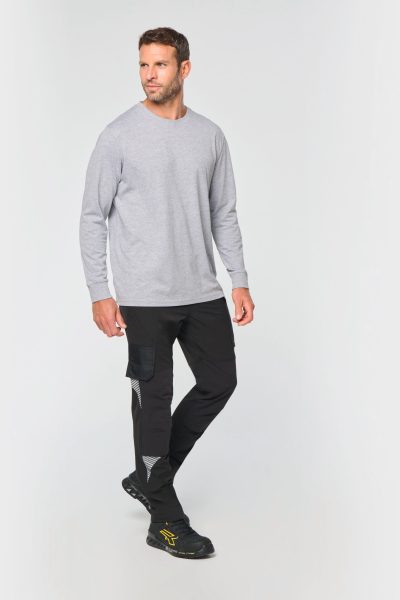 Pantalon stretch recyclé multipoches unisexe – Image 2