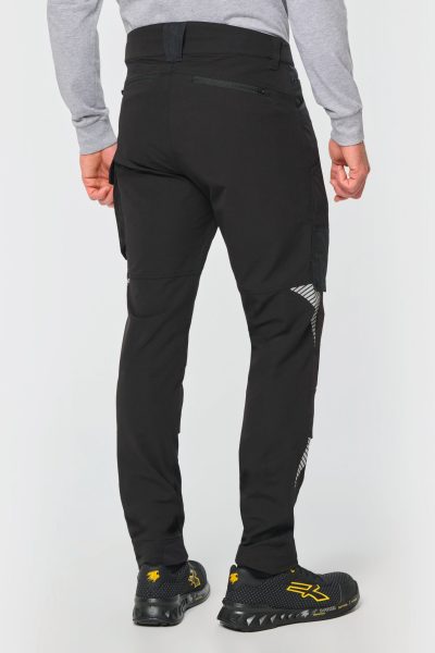 Pantalon stretch recyclé multipoches unisexe – Image 4