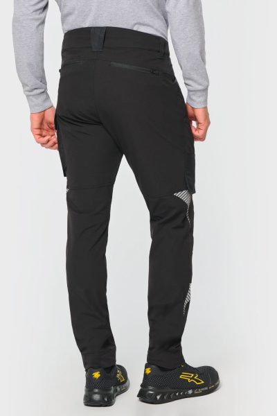 Pantalon stretch recyclé multipoches unisexe – Image 18