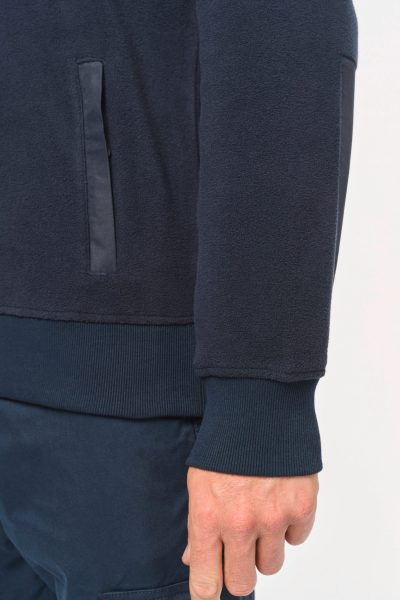 Polaire écoresponsable col zippé unisexe – Image 16