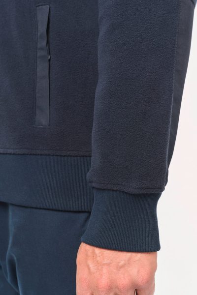 Polaire écoresponsable col zippé unisexe – Image 17