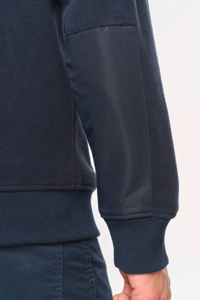 Polaire écoresponsable col zippé unisexe – Image 18