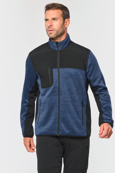 Veste recyclée en polytricot homme – Image 3