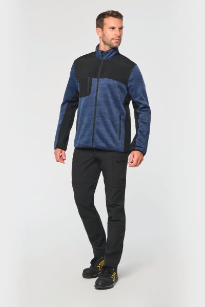 Veste recyclée en polytricot homme – Image 4