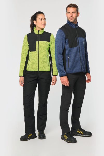 Veste recyclée en polytricot homme – Image 8
