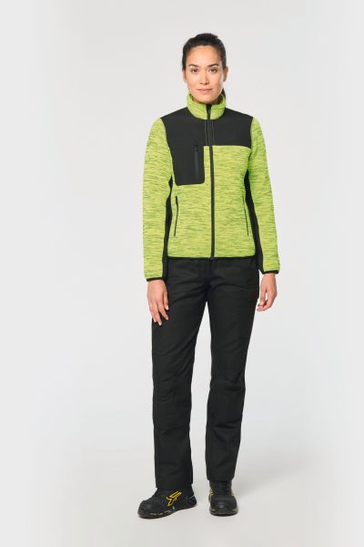 Veste recyclée en polytricot femme – Image 3