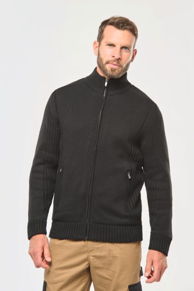 Cardigan doublé polaire homme – Image 3