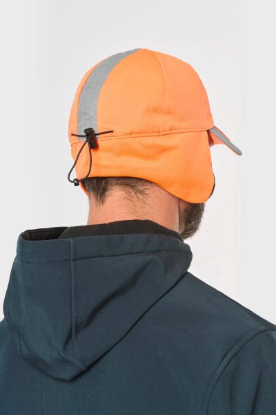 Casquette hiver fluorescente - 6 panneaux – Image 4