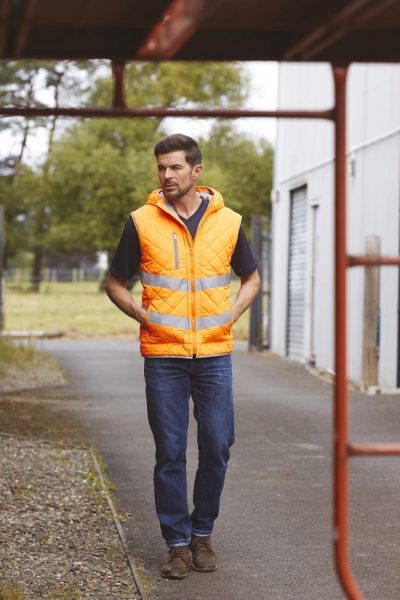 Bodywarmer haute visibilité "Kensington" – Image 7