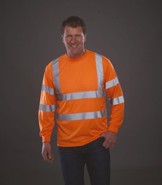 T-shirt haute visibilité manches longues – Image 3