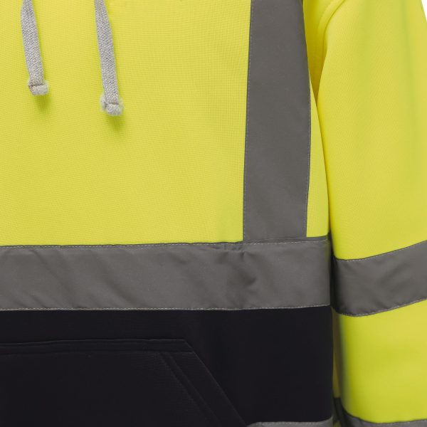 Sweatshirt capuche haute visibilité – Image 2