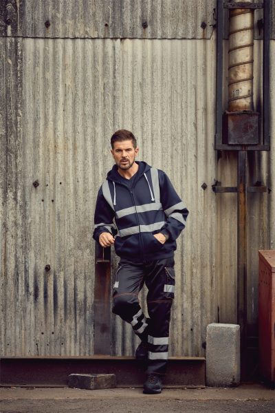 Sweat-shirt zippé capuche – Image 8