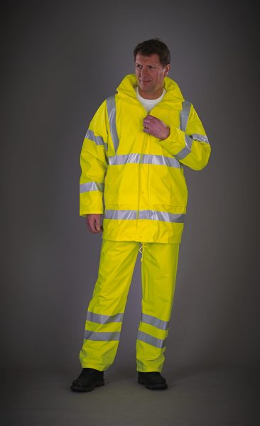 Veste de pluie respirante Hi-Vis Soft Flex – Image 2