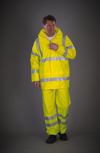 Veste de pluie respirante Hi-Vis Soft Flex – Image 3