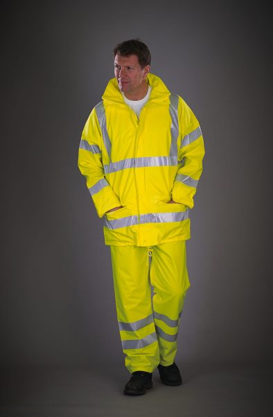 Veste de pluie respirante Hi-Vis Soft Flex – Image 4