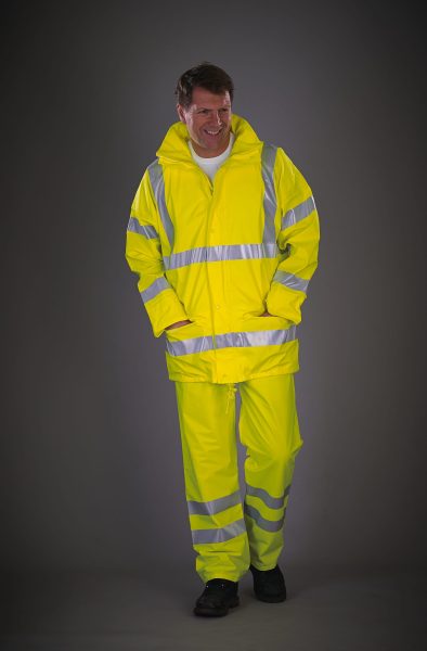 Veste de pluie respirante Hi-Vis Soft Flex – Image 5
