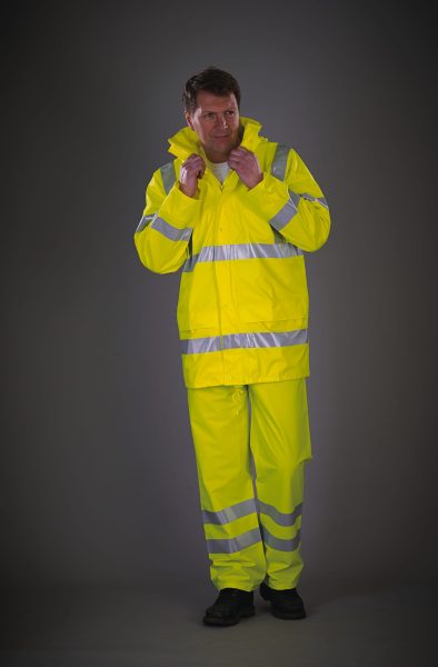 Veste de pluie respirante Hi-Vis Soft Flex – Image 6