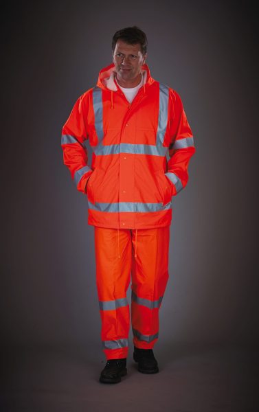 Veste de pluie respirante Hi-Vis Soft Flex – Image 7